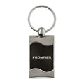Black Rectangular Wave Keychain - Officially Licensed for Nissan Frontier