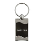 Black Rectangular Wave Keychain - Officially Licensed for Nissan Frontier