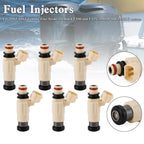 6PCS Fuel Injectors CDH-240 69J-13761-00-00 for Yamaha Outboard F200 F225
