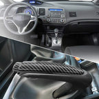 Carbon Fiber Emergency Parking Brake Handle for Honda Civic (2006–2011)