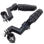Front Foot Pegs and Mount Clamps for Harley Motorcycle (All Models)