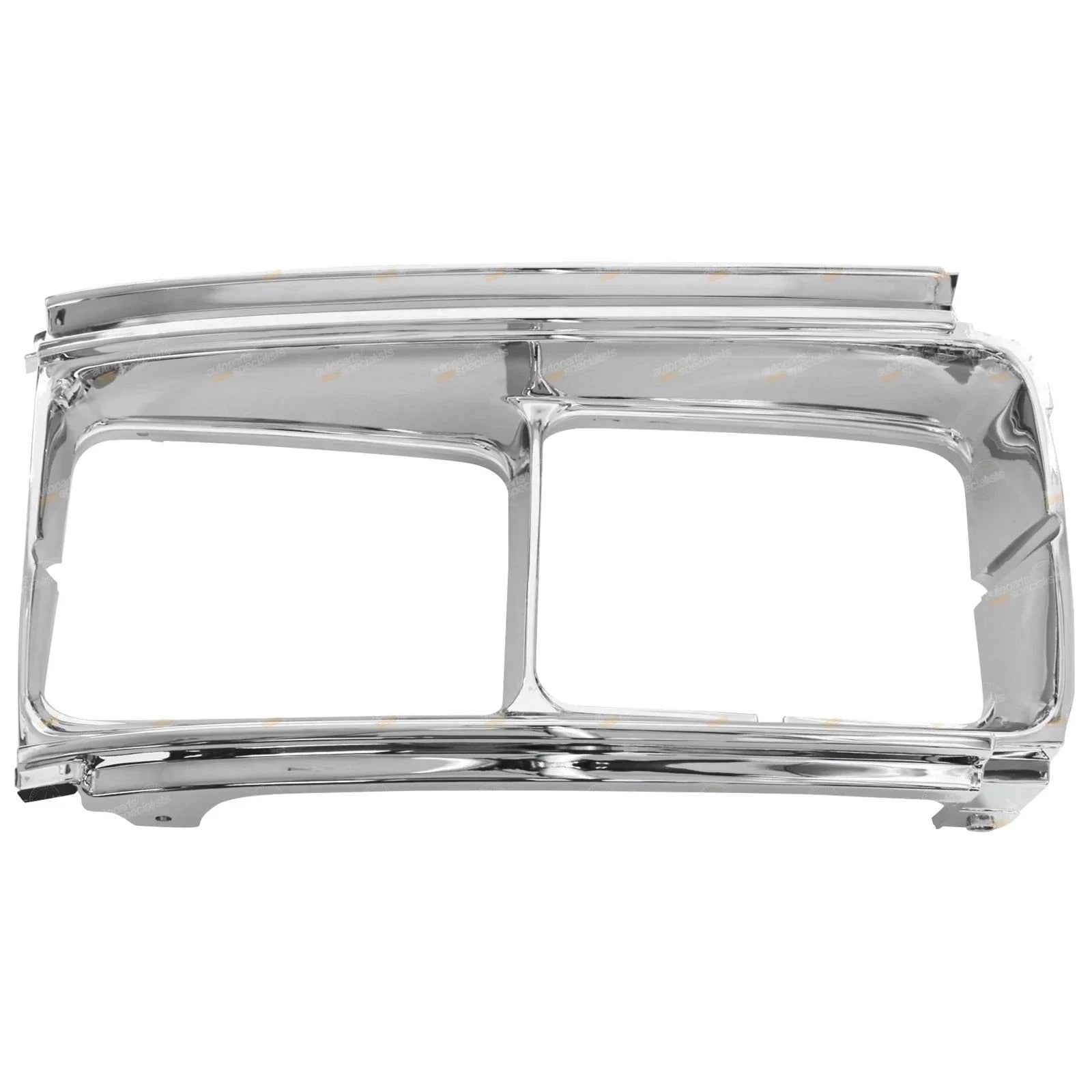 Chrome Headlight Surrounds 2 x LH+RH for Toyota Landcruiser (1990–1994)