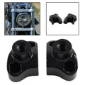 1" CNC Handlebar Risers for Harley Dyna Heritage Softail Sportster