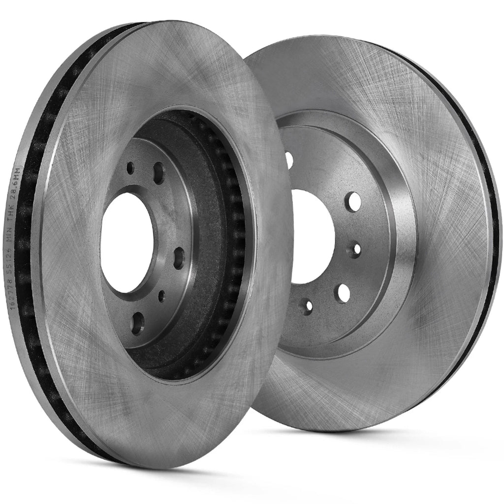 Front Slotted Brake Rotors for Chevrolet Buick Lucerne (2006–2014)