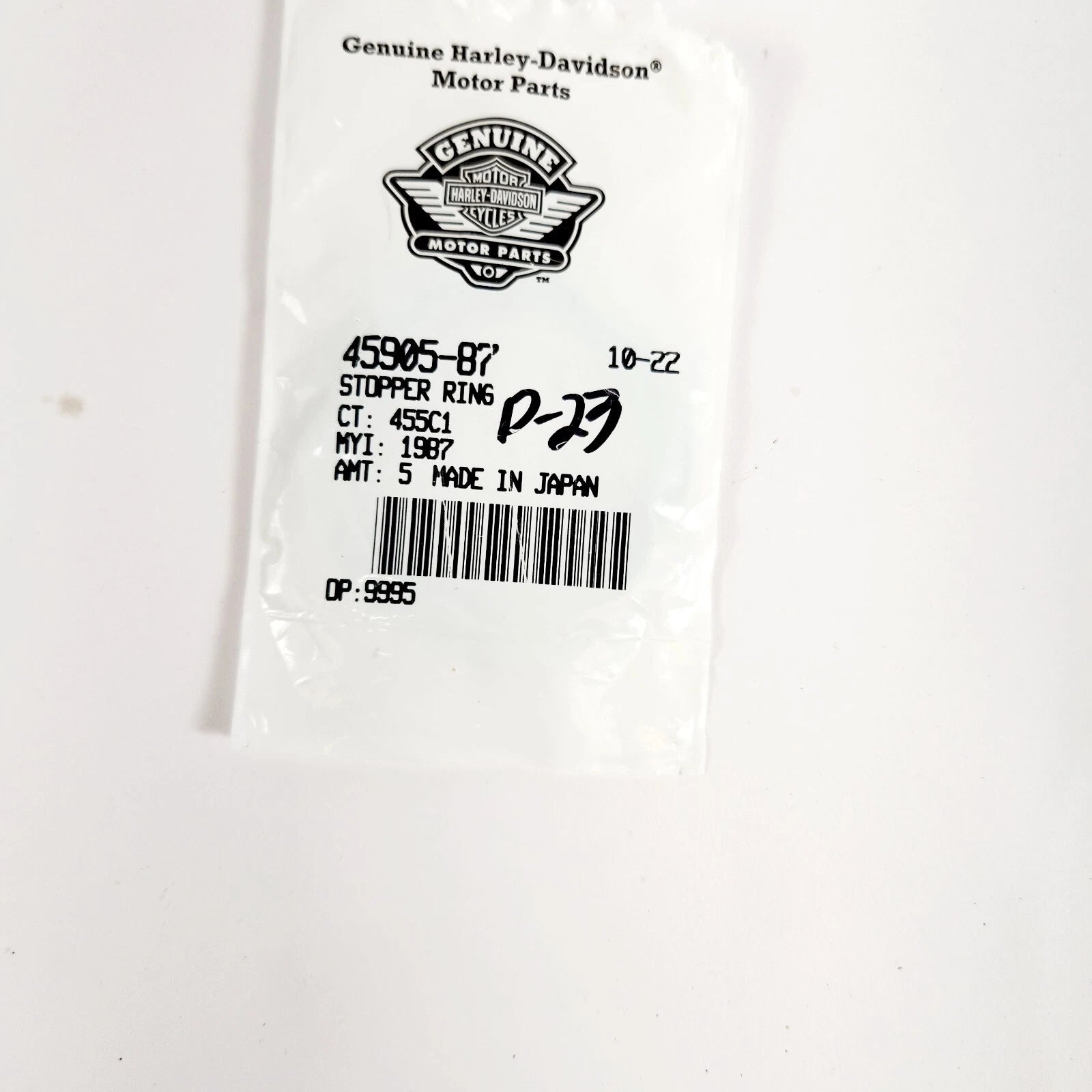 3X Fork Seal Retaining Ring for Harley Davidson (1987–Present) 45905-87
