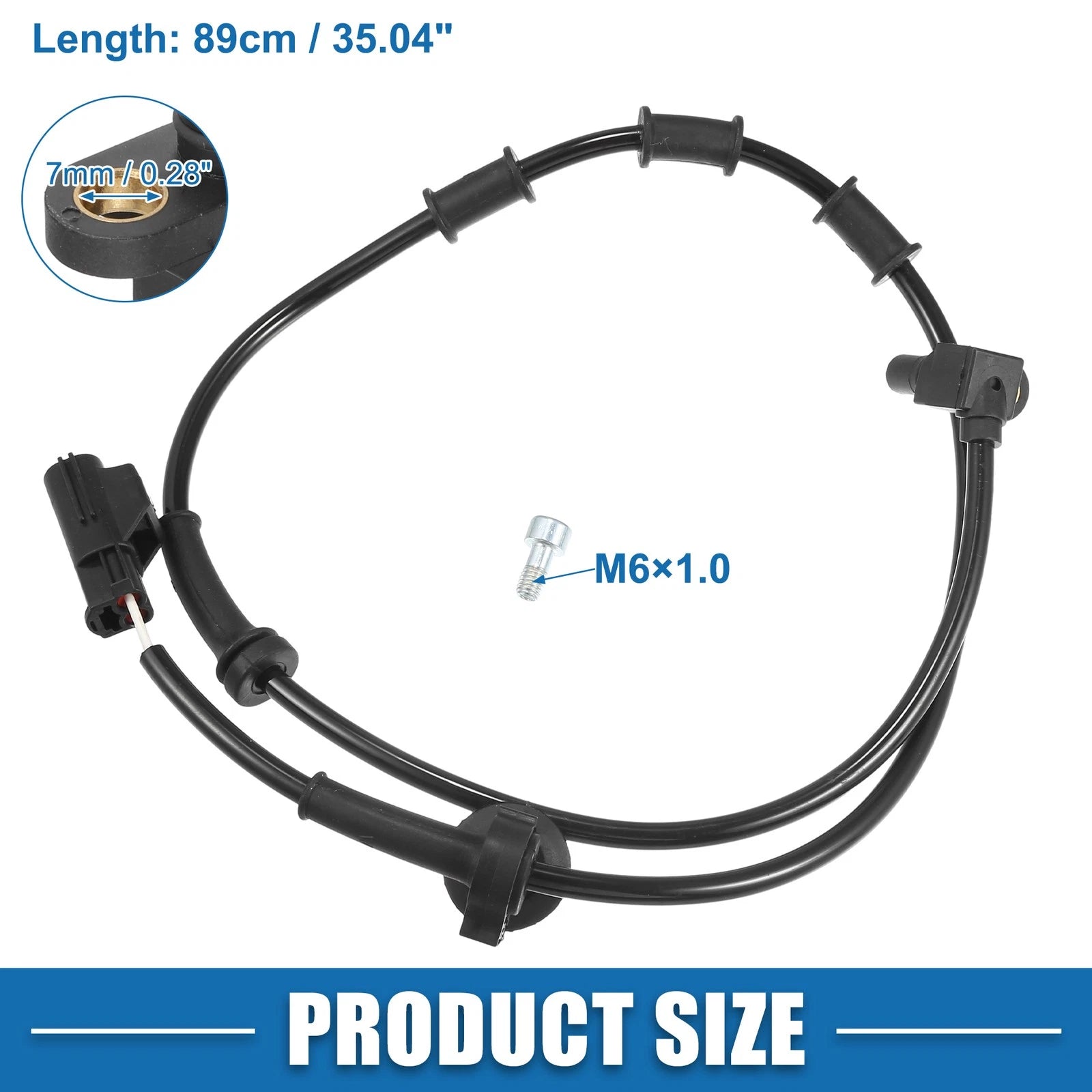 ABS Wheel Speed Sensor Set of 2 No. 5083204AA for Dodge Ram (2002–2005)
