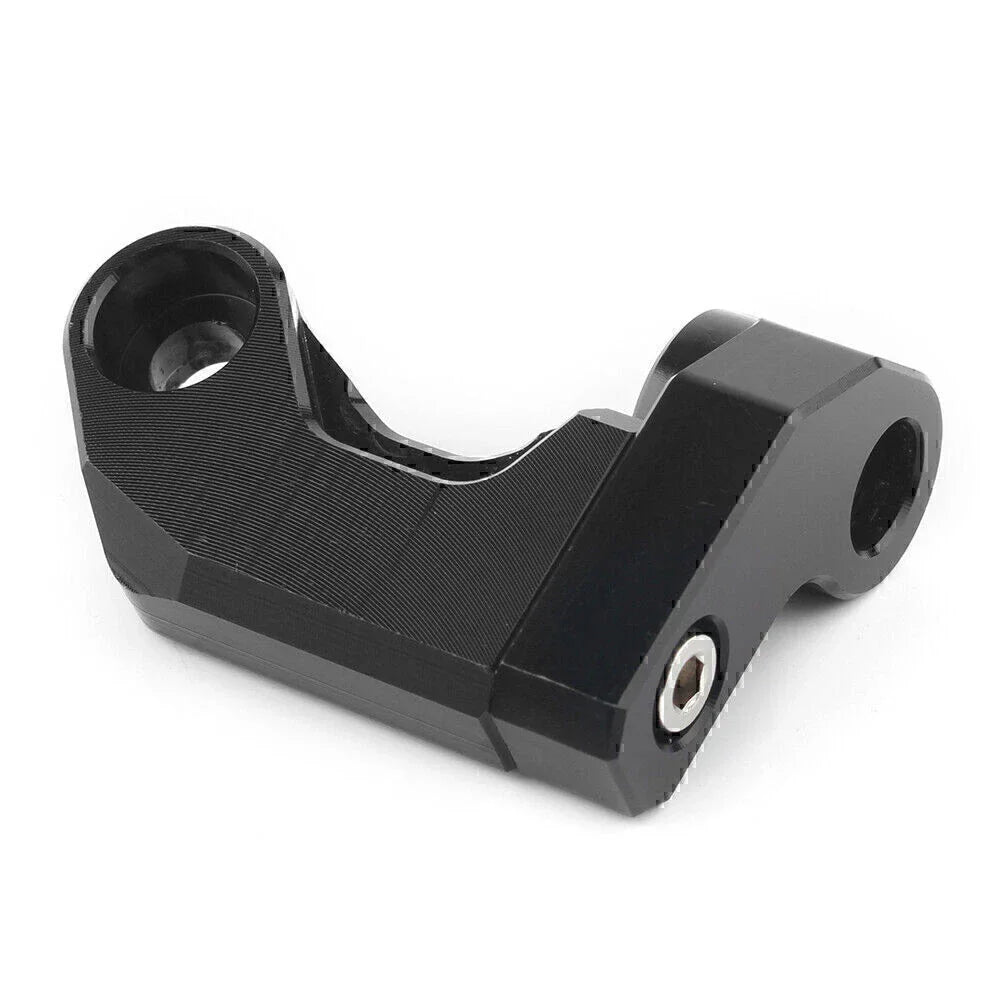 Black Front Handlebar Brake Clutch Cable Clamps for Honda CB650F (2014-2023)