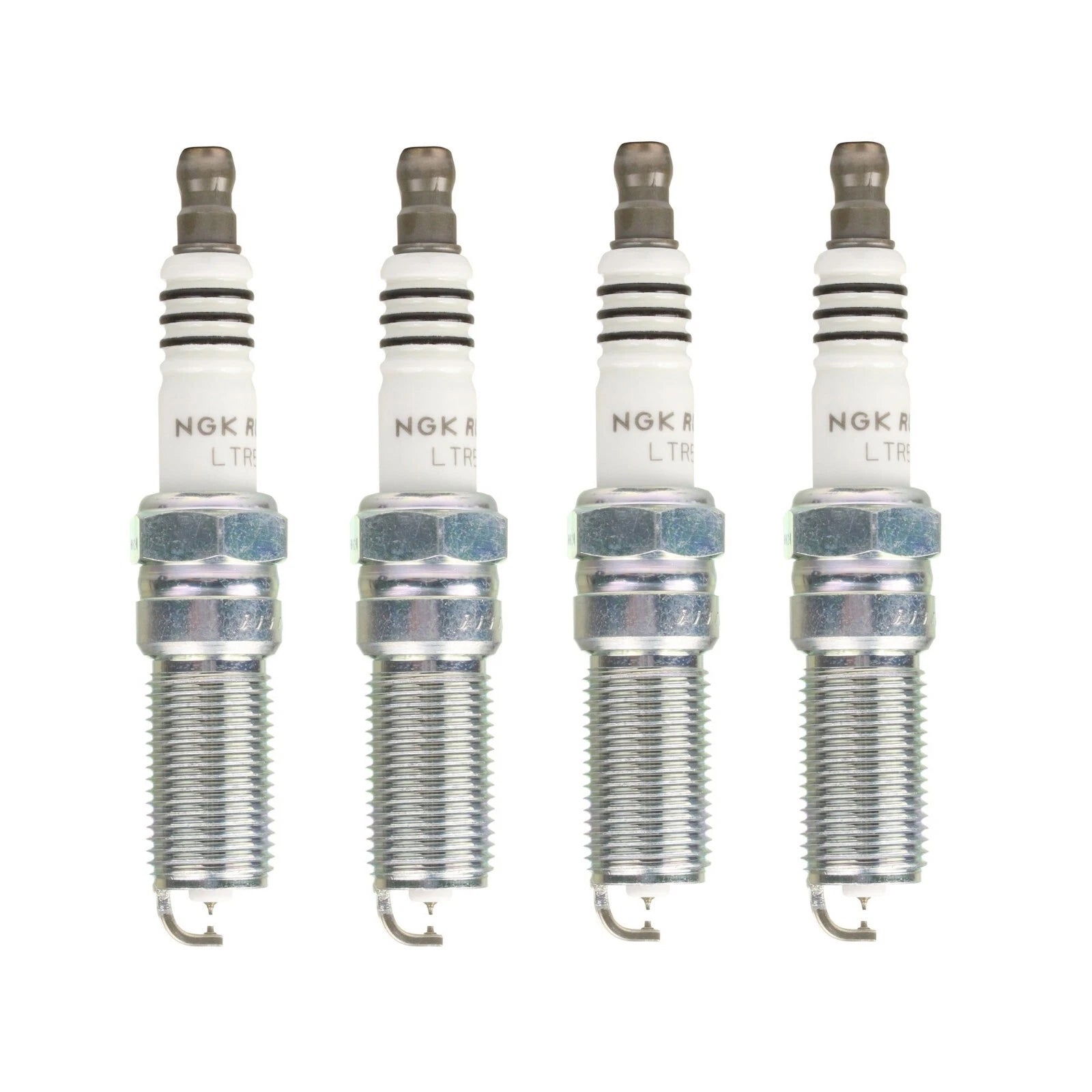 Set of 4 NGK Ruthenium HX Spark Plugs for Buick Chevy GMC Mazda Pontiac (L4)