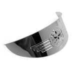 7" Headlight Visor for Harley XL, XLH, FXR, FX (Chrome)