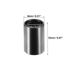 Set of 4 LM4UU Linear Ball Bearings 4mm ID x 8mm OD x 12mm Length