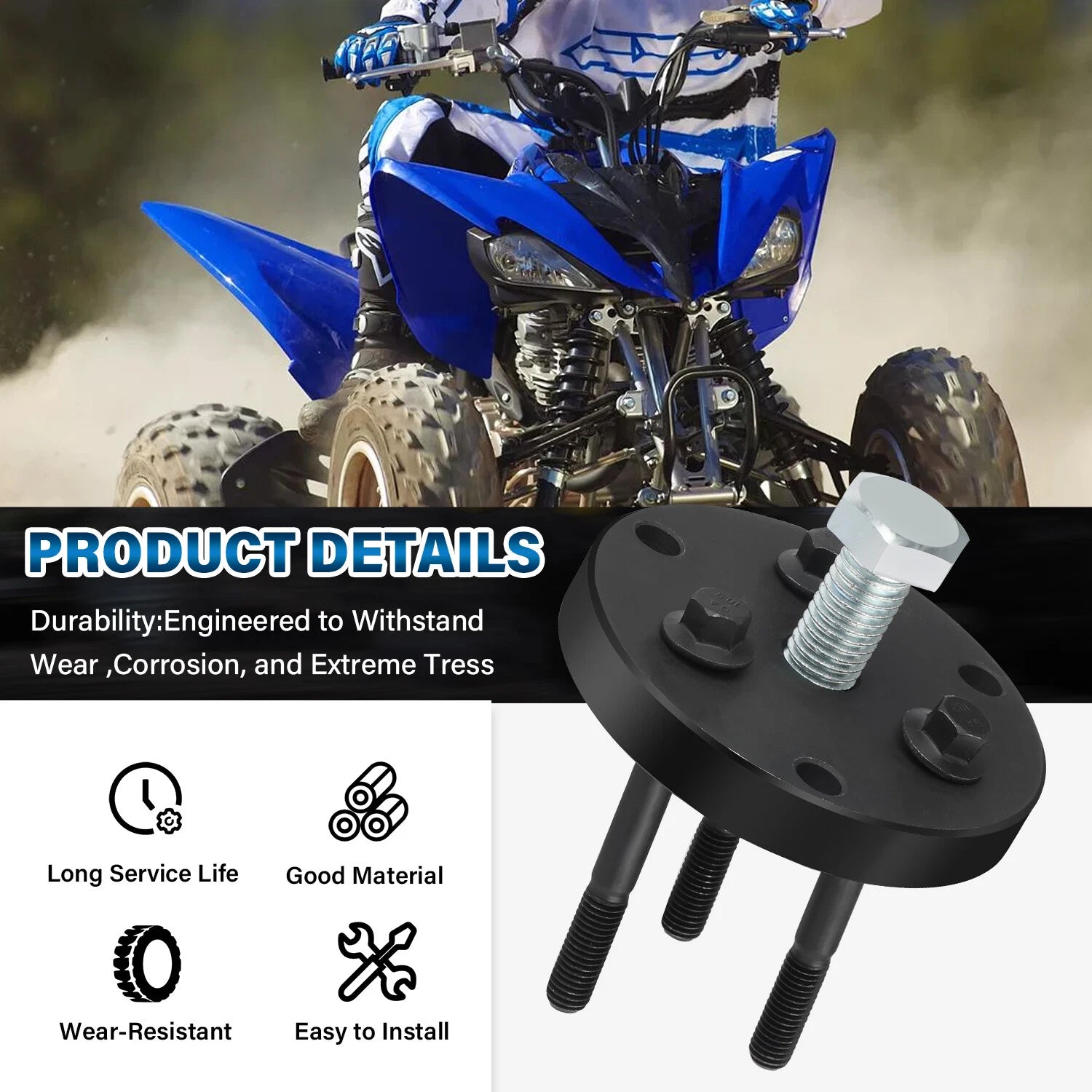 Starter Clutch Flywheel Puller Tool for Yamaha Raptor 660 (2001-2005)