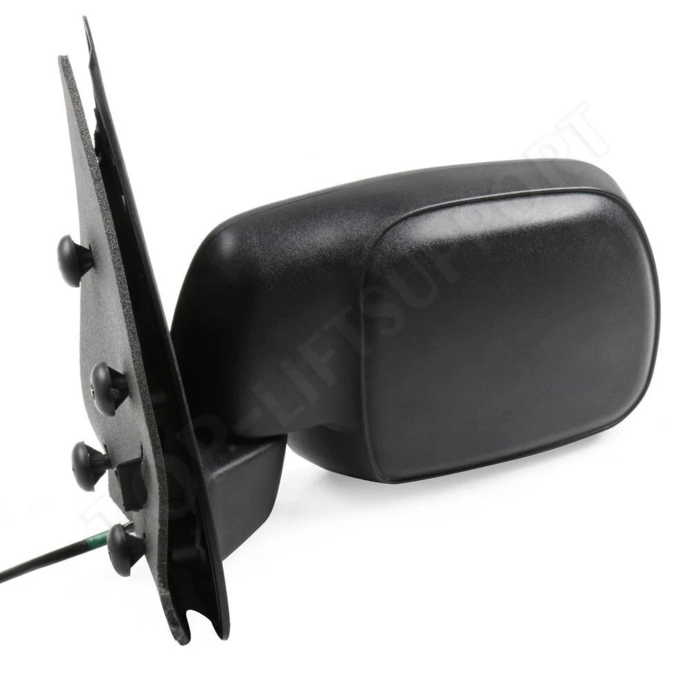 Driver Side Black Power Heated Exterior Mirror for Ford F-250 (1999–2007)