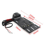LED Side Mount License Plate Light for Harley Sportster XL 1200 883 (2004-2023)