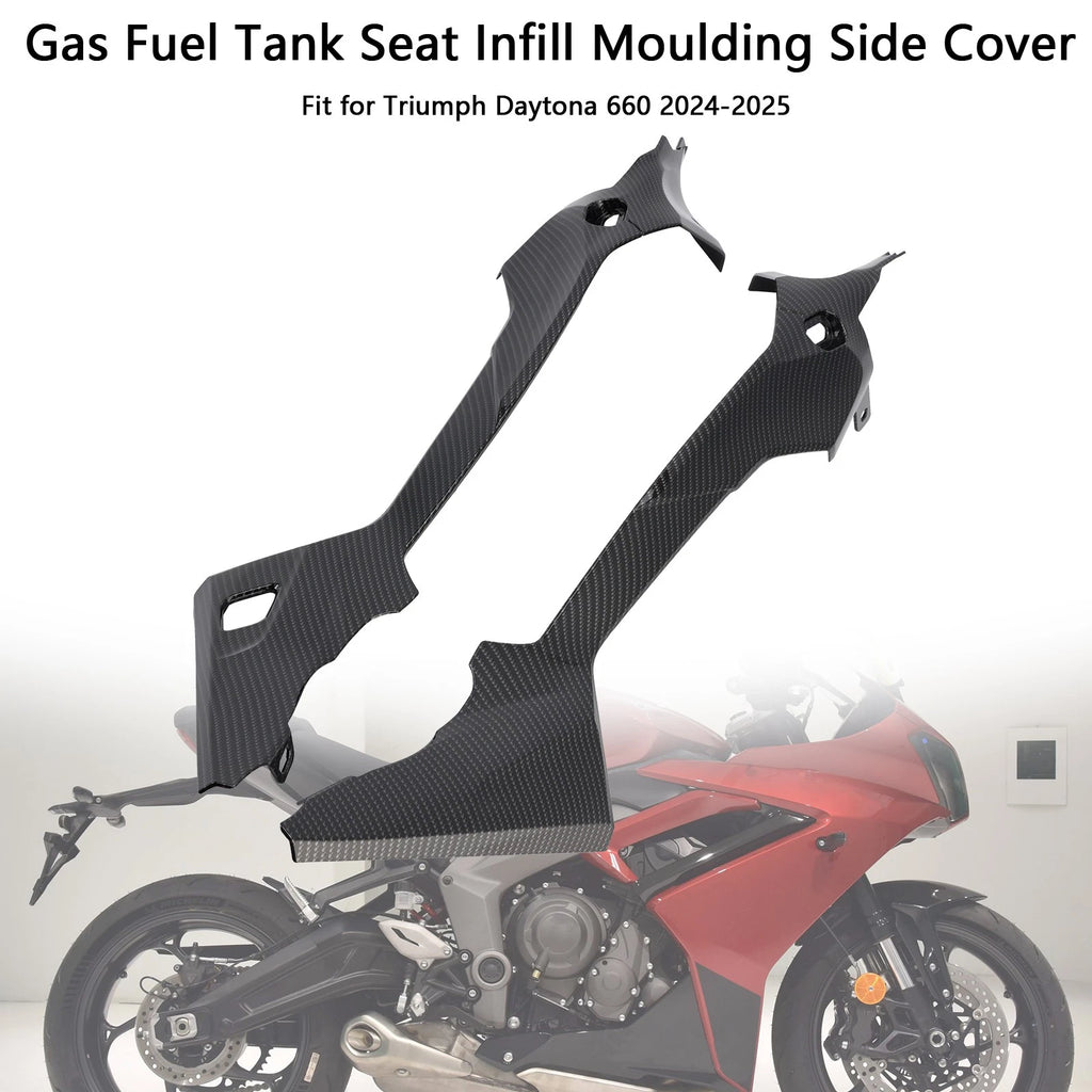 Gas Fuel Tank Side Cover for Daytona 660 (2024–2025)