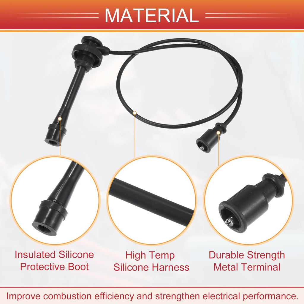 3X Spark Plug Wire Ignition Coil Cable for Mitsubishi Montero  MN153270