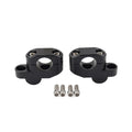 28mm Offset Handlebar Clamp Mount for Honda, Suzuki, Yamaha, Kawasaki