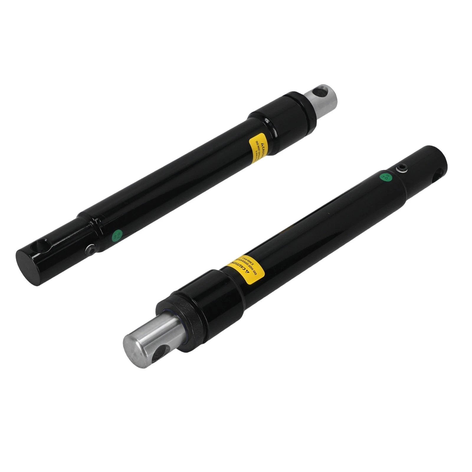 2X Hydraulic Ram Cylinder for Snow Plow Blade (1-1/2" x 10", 1/4" NPT)