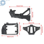 Front Bumper Support & Mount Bracket Set for Chevrolet Silverado 1500 (2016–2018)