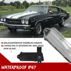 Front Bumper Lower Marker Lamps Housings for Chevy Chevelle El Camino