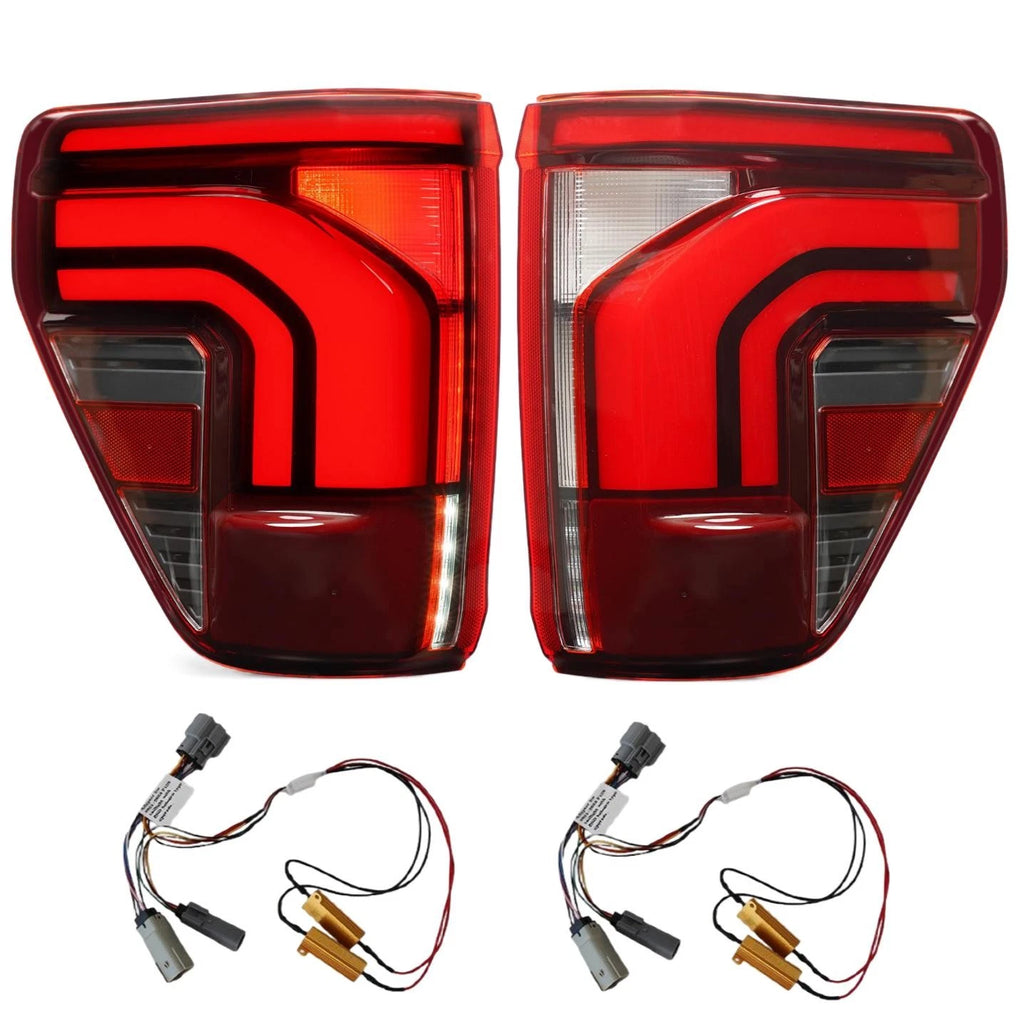 Full LED Tail Lights for Ford F-150 (2024–2026) - W/ BLIS Pair