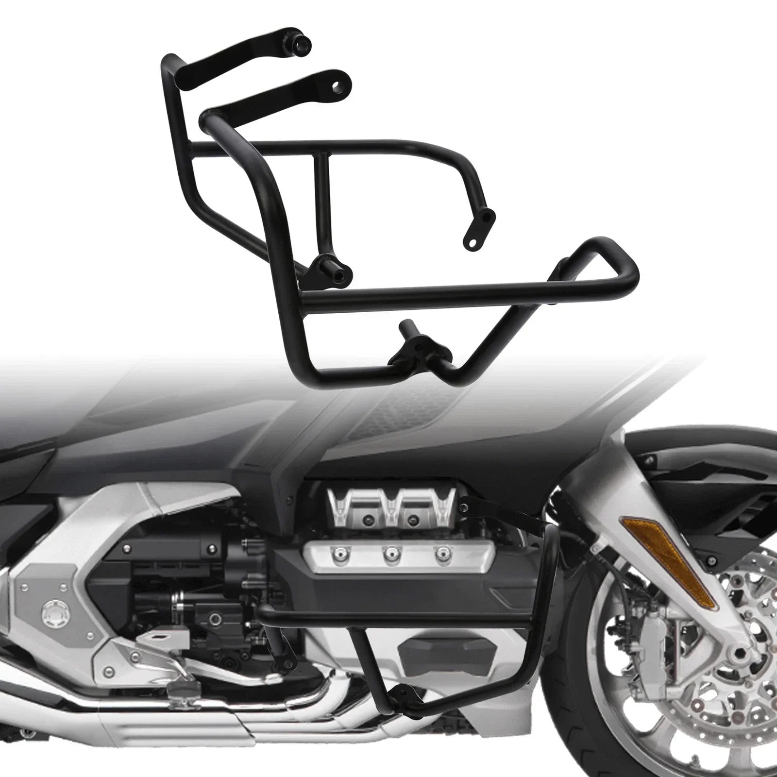 Crash Bar Guards Side Protector for Honda Gold Wing GL1800 (2018-2025)