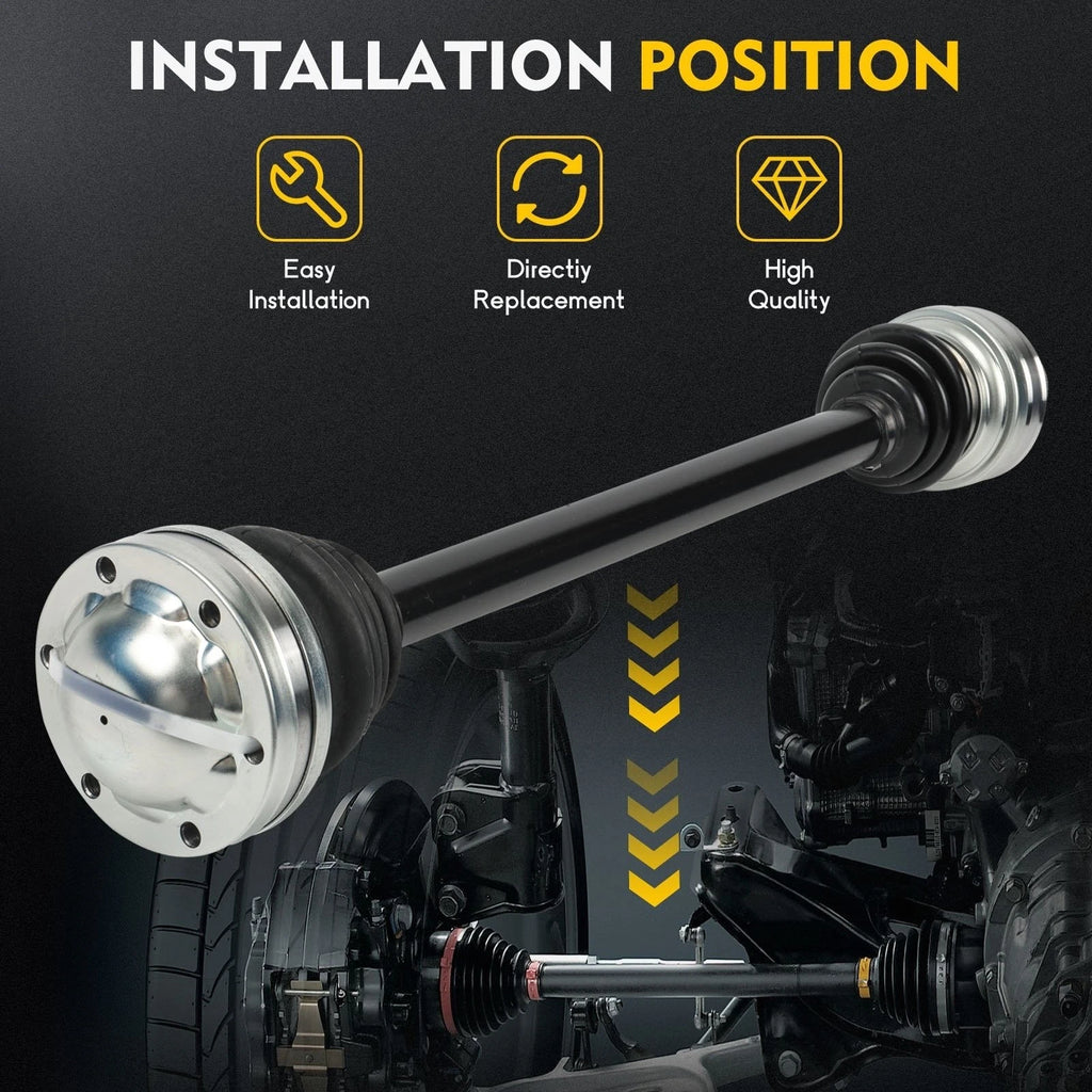 CV Axle Shaft Set for Audi A4/A5 Quattro (2013–2017)