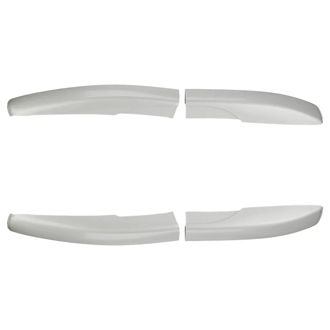 Silver Roof Rack End Cap for Mitsubishi ASX RVR Outlander Sport (2011–2020)