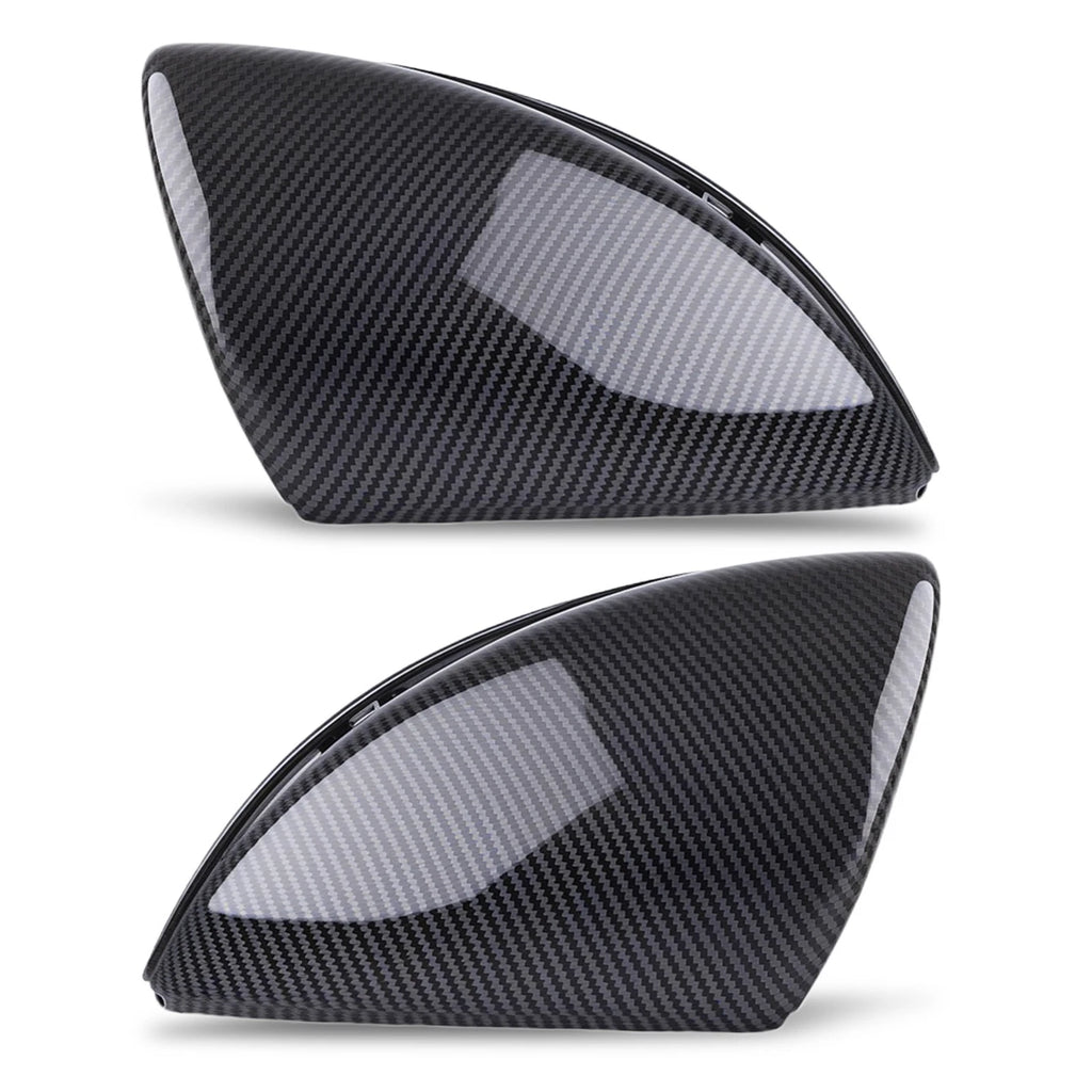 Mirror Cover Caps for Mercedes W205 C Class GLC X253 (2014–2019) ABS Pair