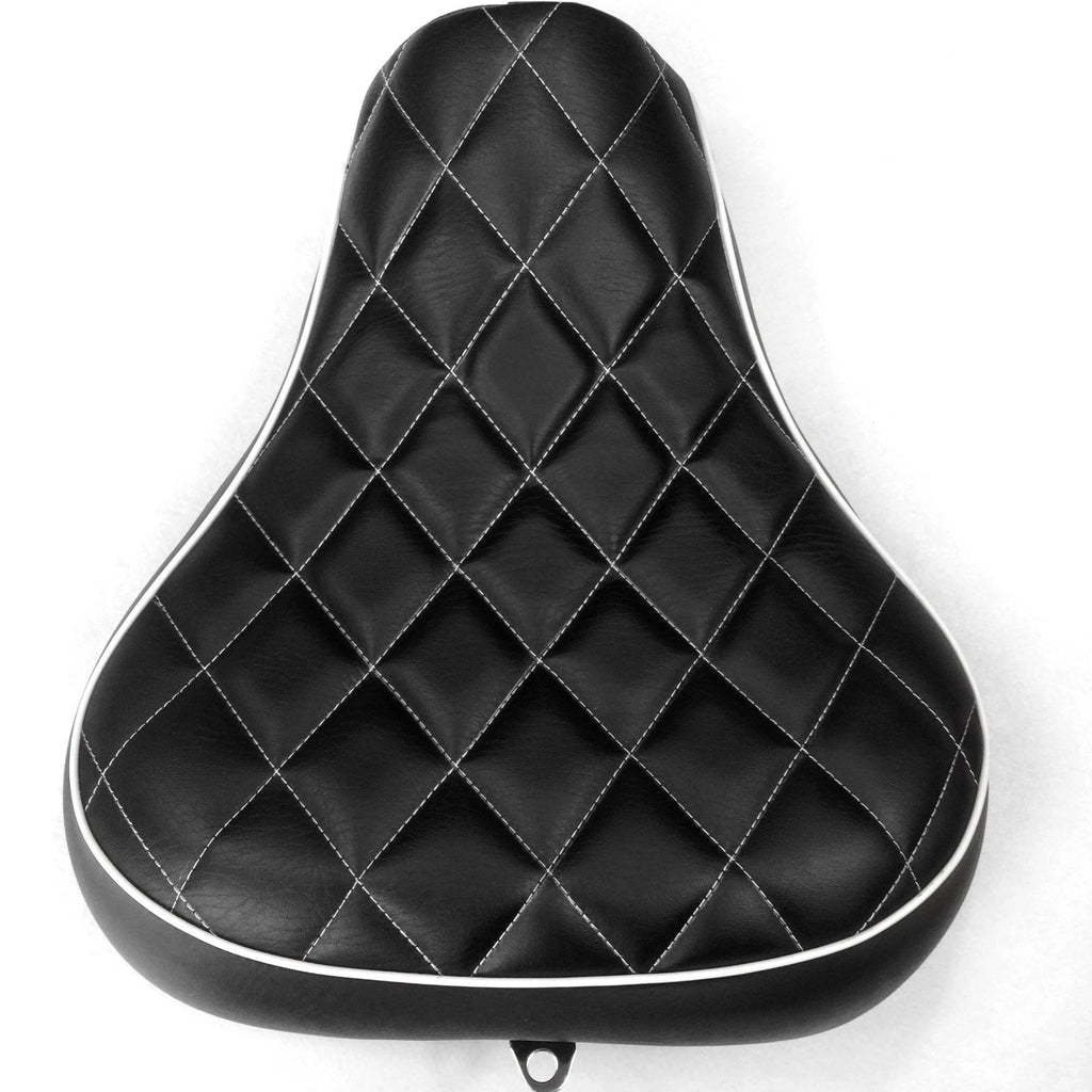 Front Solo Driver Diamond Stitch Seat for Harley XL 1200S (2005–2013)