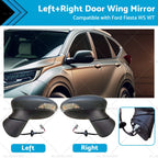 RH + LH Pair Electric Door Mirror for Ford Fiesta (2008–2017)