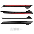 Set of 2 Windshield A Pillar Molding Trims for Ford Explorer (2011–2019)