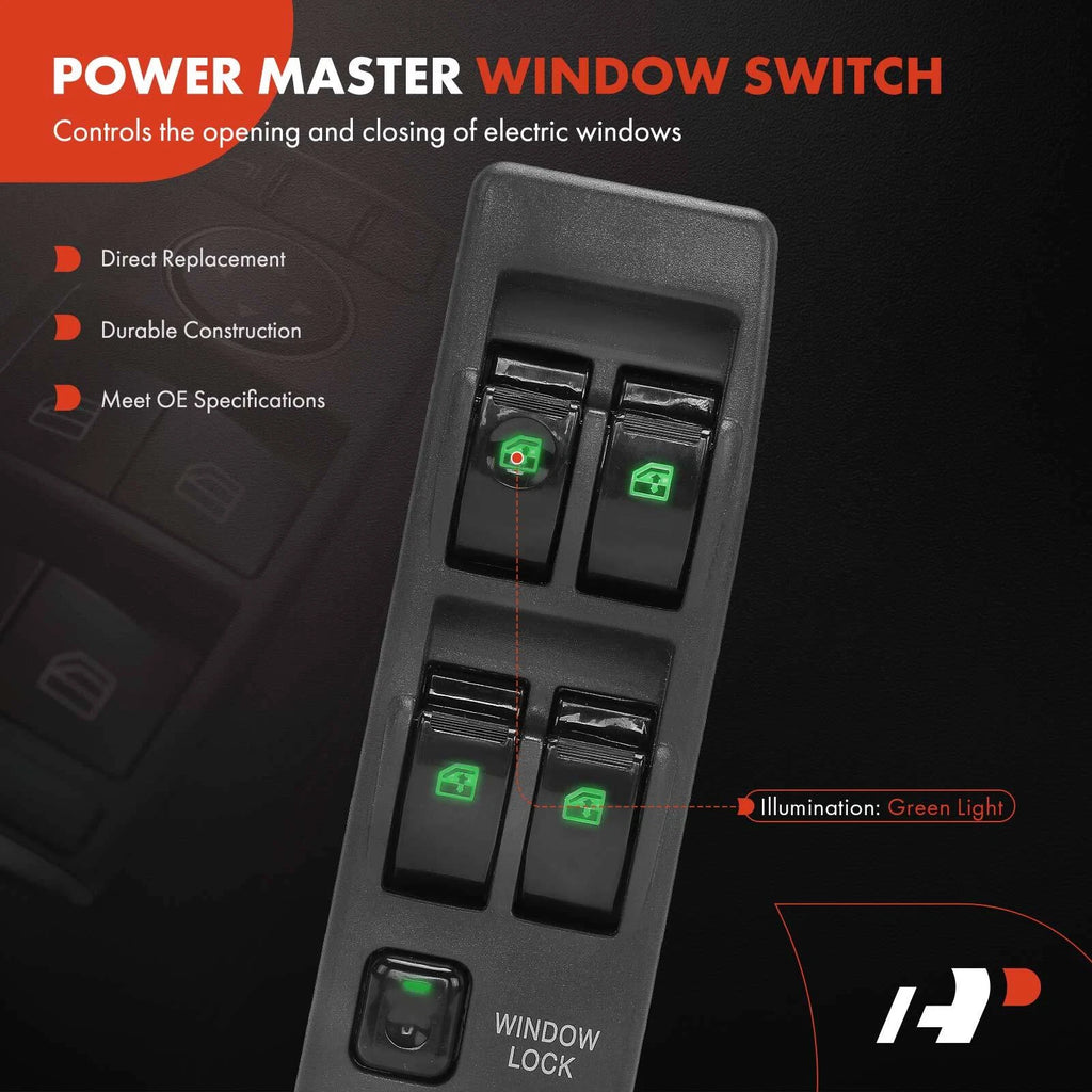 Front Left Power Window Switch for Mitsubishi Montero (1990-2003)