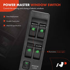 Front Left Power Window Switch for Mitsubishi Montero (1990-2003)