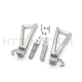 Rear Set Foot Peg Bracket for Yamaha YZF R6 (2006–2012) - Silver Polished