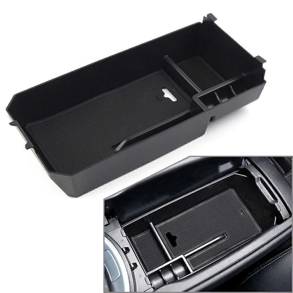 Armrest Storage Box Tray for Mercedes-Benz C180 C200 C300 C450 GLC200 GLC260 (2015–2020)