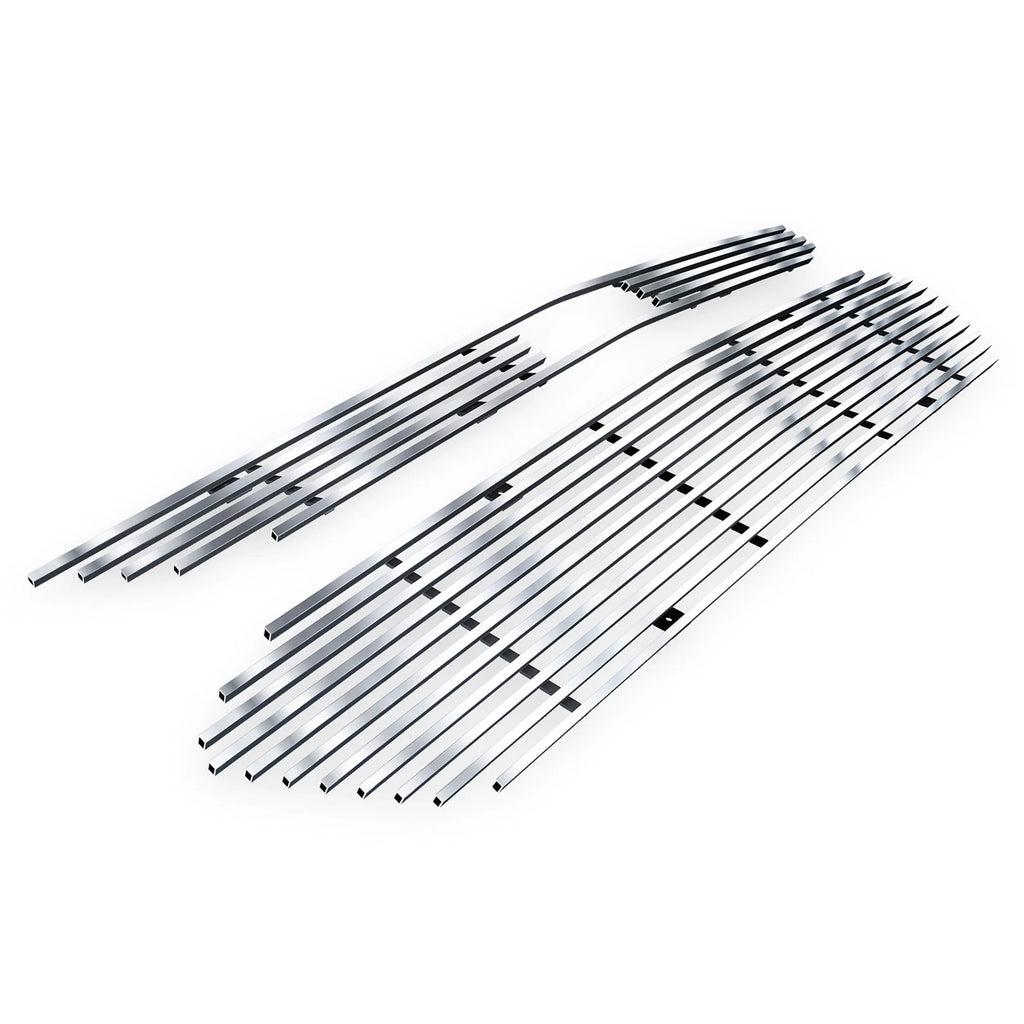 Upper Stainless Silver Billet Grille Insert for Chevy Cruze (2016–2018)