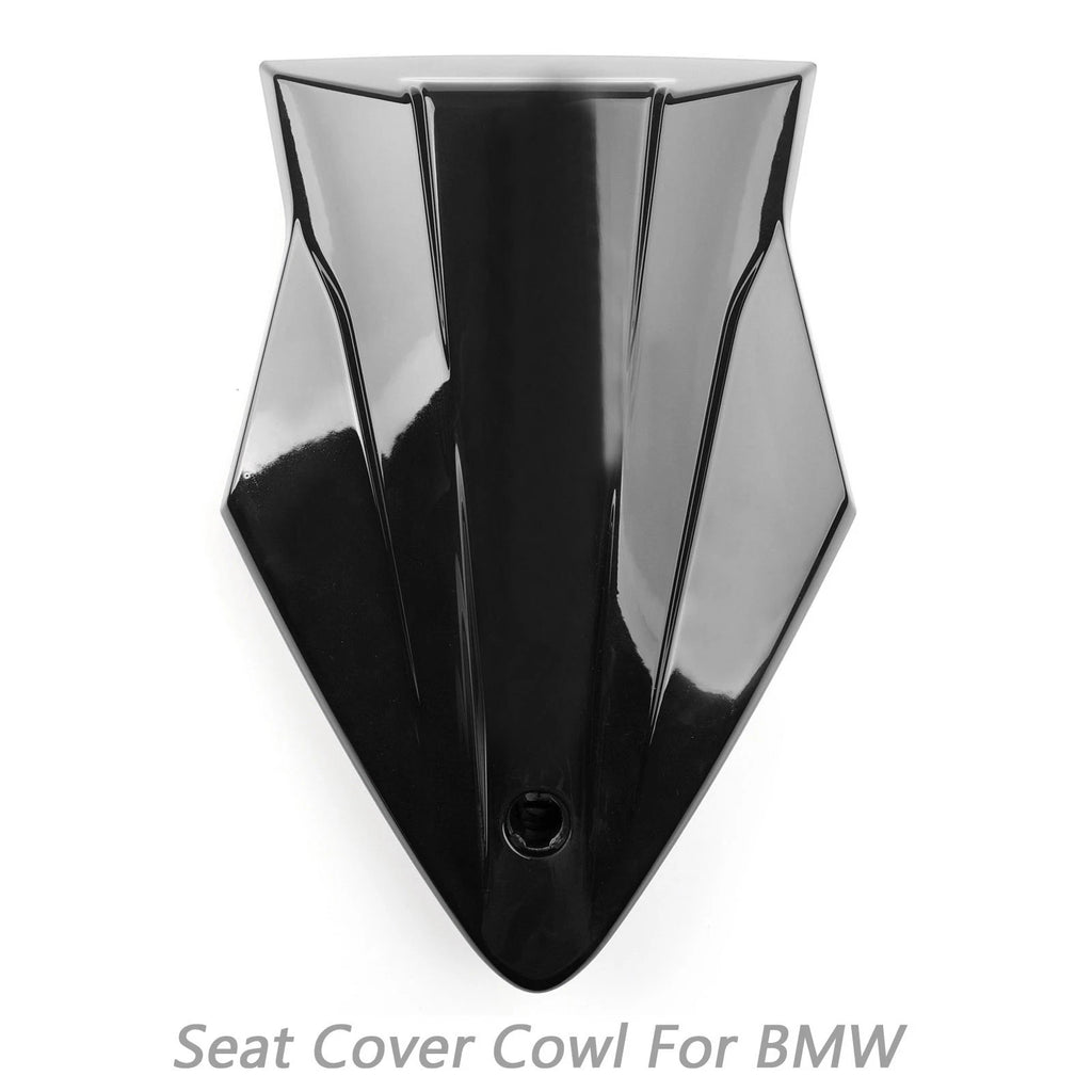 ABS Plastic Rear Seat Cowl Cover for BMW S1000RR (2015–2018) Black