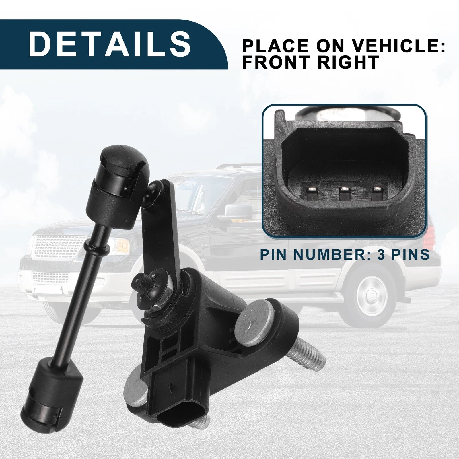 Air Suspension Ride Height Level Sensor for Ford Expedition (2003–2006) No. 6L1Z5359CC