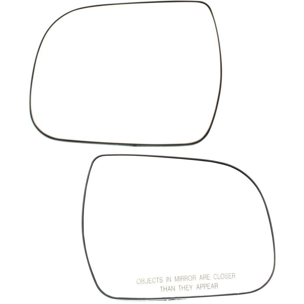 Mirror Glass Set for Toyota Sienna (2011–2014) Heated