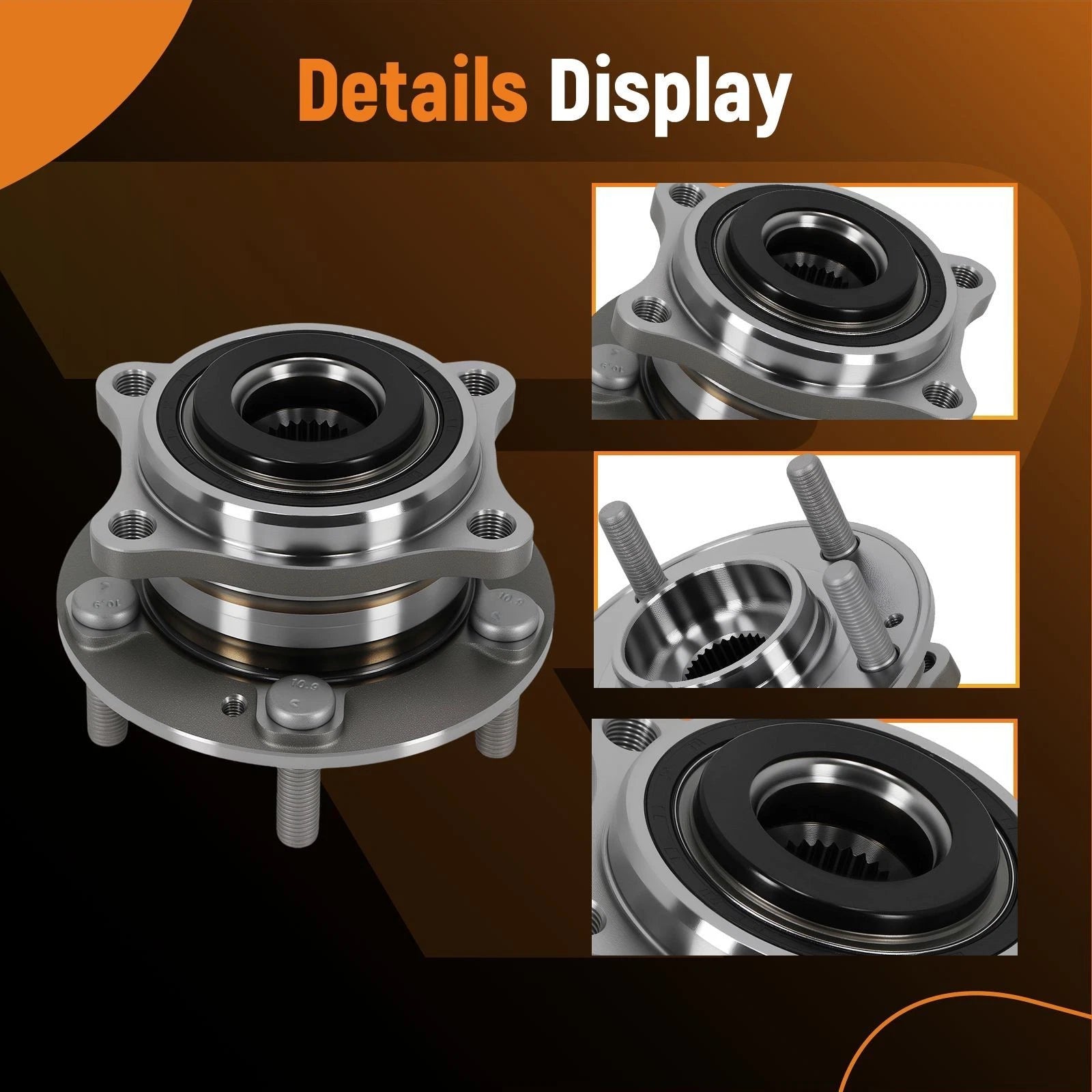 1x Front Left Right Wheel Hub & Bearing for Kia Sorento (2011–2015) H513266