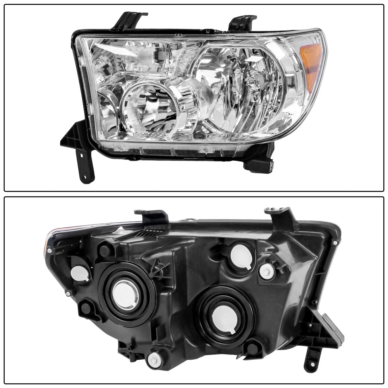 Pair of Headlights for Toyota Tundra (2007–2013) & Sequoia (2008–2017)