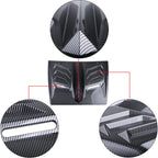 Carbon Fiber ABS Hood Vent Scoop Cover for Car (No Year Specified)