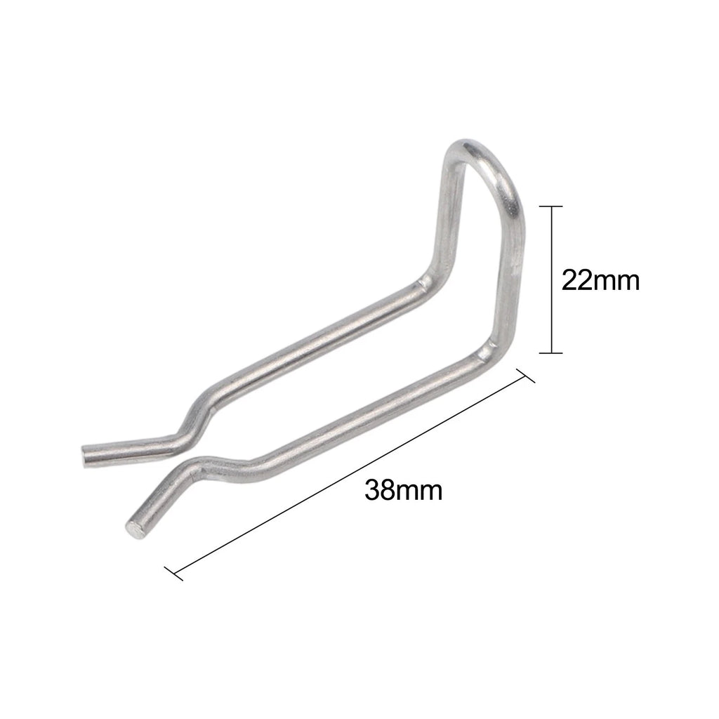 10 Pack of 304 Stainless Steel Spring Clamps for Karcher Pressure Washers