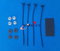 4 x Universal Electric Radiator Fan Mounting Straps for Cars