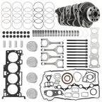 G4KE Engine Overhaul Rebuild Kit w/ Crankshaft & 4 Con Rods for Hyundai KIA 2.4L