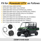 Fuel Tank Cap 51048-0026 for Kawasaki Mule 600 610 4000 4010 SX (2008–2024)