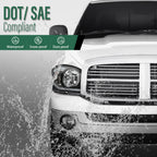 LED DRL Headlights for Dodge Ram 1500 2500 3500 (2006–2009)