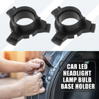 H7 LED Low Beam Headlight Bulb Base Holder for KIA K3 K4 K5 (1 Pair)