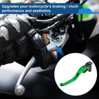 Adjustable Short Brake Clutch Levers for Honda VFR750 (1991–1997) Green 1 Pair