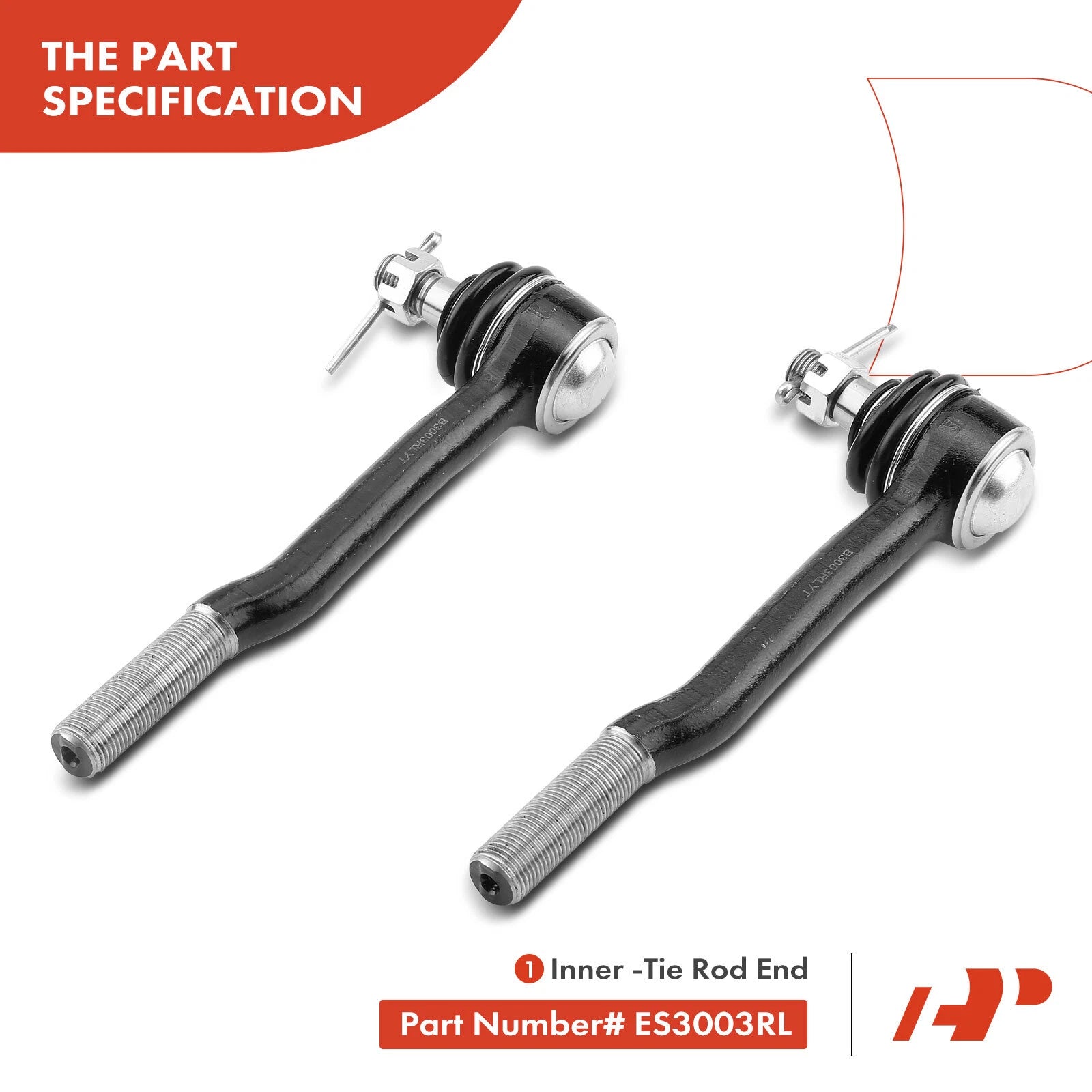 Inner & Outer Tie Rod End & Ball Joint for Toyota 4Runner Pickup (1996-2004)